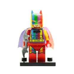 Building Block один продажи Радуга Batman DC Super Hero Лига Справедливости коллекции развивающие действие Кирпичи Детские игрушки Y0171