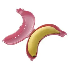 Банан протектор чехол контейнер поездки открытый коробка с завтрака и фруктов