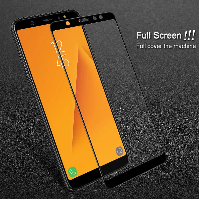 

IMAK Pro+ Full Glue Tempered Glass For Samsung Galaxy A6 Plus 2018 Screen Protector Glass sFor Samsung A6 Plus 2018 Film