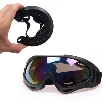 

Motorcycle Accessories Bike ATV Motocross UVProtection Ski Snowboard Off-road Goggles FITS OVER RX GLASSES Eyewear For Helmet