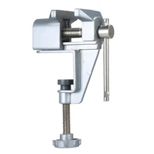 Mini Vise Electric Drill Stent Clip-on Jewelry Clamp Table Vice