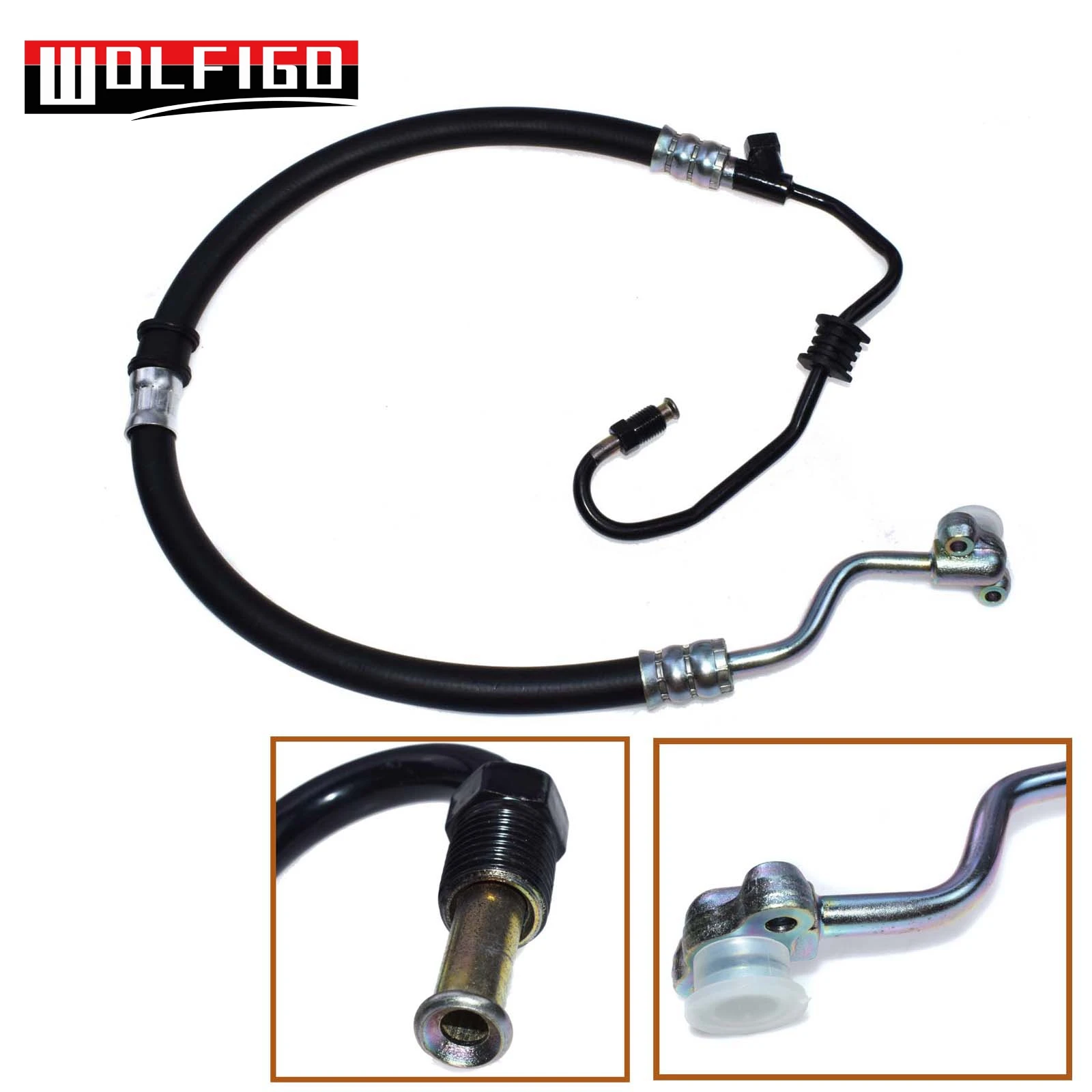 

WOLFIGO New Power Steering Feed Pressure Hose For HONDA ACCORD 2.0L 2.3L 1998 1999 2000 2001 2002 53713-S84-A04,53713S84A04