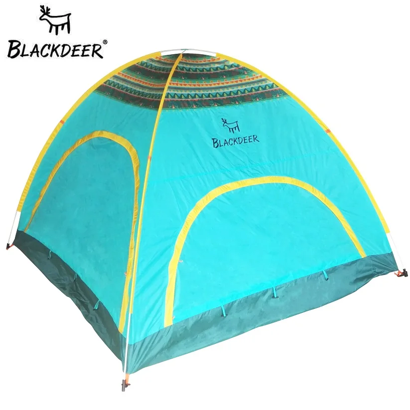 BLACKDEER Automatic Tents Outdoor Camping Tourist Automotic Waterproof  Upgraded Ultralight 2-3 Person 4 Season Family Open Tent
