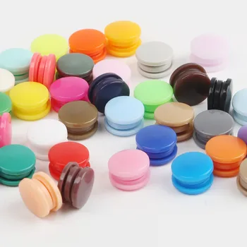 

New 50 Sets KAM T5 12MM Round Plastic Snaps Button Fasteners Quilt Cover Sheet Button Garment Accessories For Baby Clothes Clips