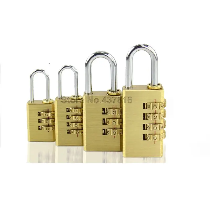 

3bits/4bits Password Anti-theft Brass Padlock Cabinet Drawer Luggage Cases Lock