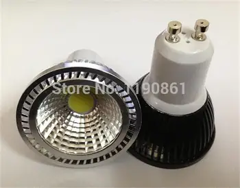 

New Dimmable 5W GU10 E27 GU5.3 High Power COB LED Spot SMD Warm White White Light Led Bulb Lamp 85V-265V