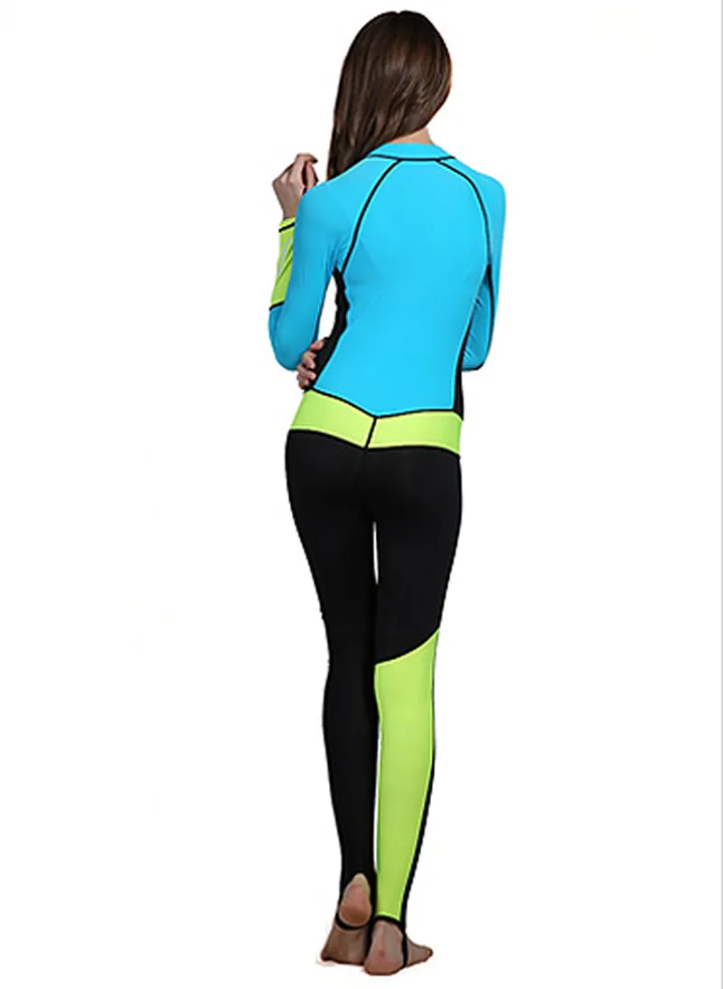 Hisea Lycra Wetsuit Stinger Wet Suits Diving Skin Women One piece long