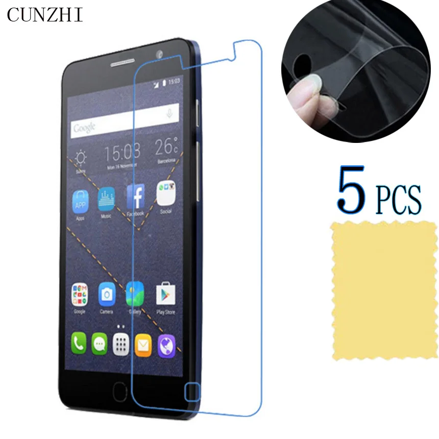 5 шт. высокопрозрачная Защитная пленка для Alcatel One Touch Pop Star 3G 5022 5022D 5022X Сверхтонкая