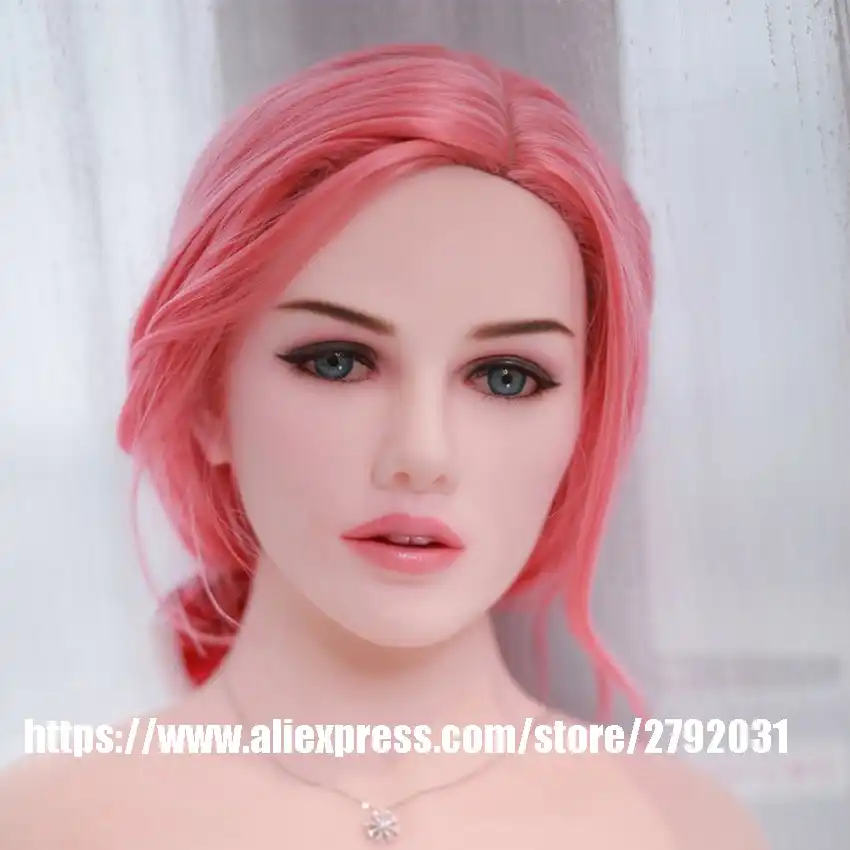 Jy Silicone Sex Doll Heads Silicone Love Dolls Head Oral Sex Toys Fit