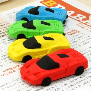 1 Pcs Creative Removable Car Eraser Student Supplie Office Stationery Gift | Канцтовары для офиса и дома