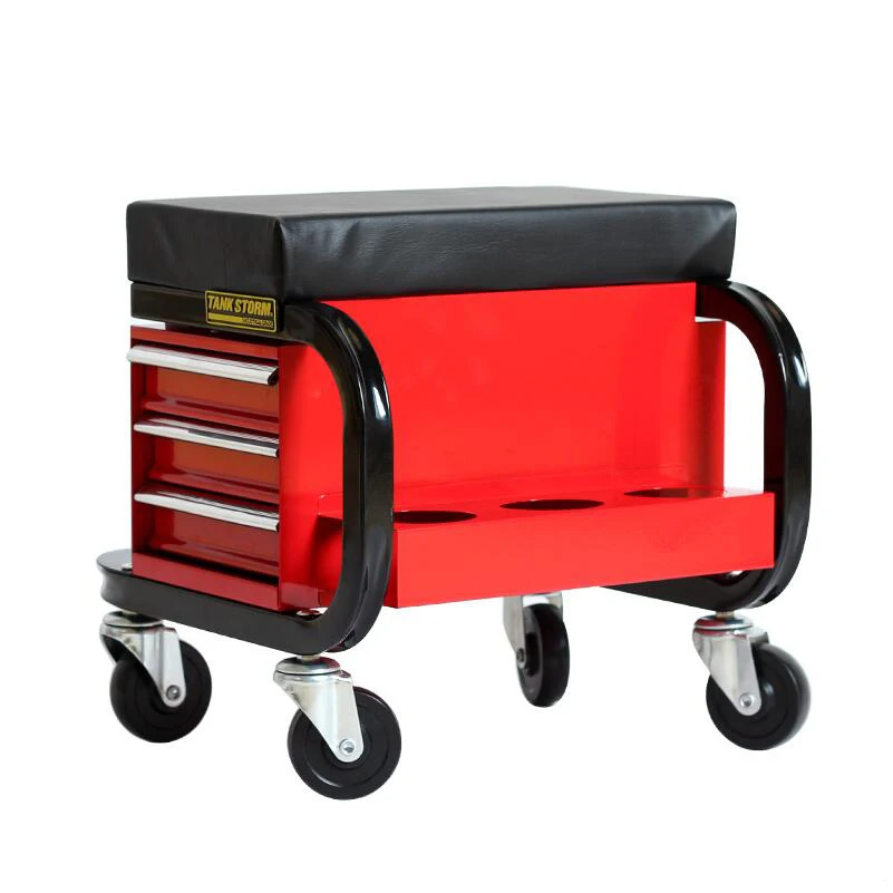  Mobile Multi-function Semi-circular Tool Disc Chair Lift Bench Car Maintenance Tool