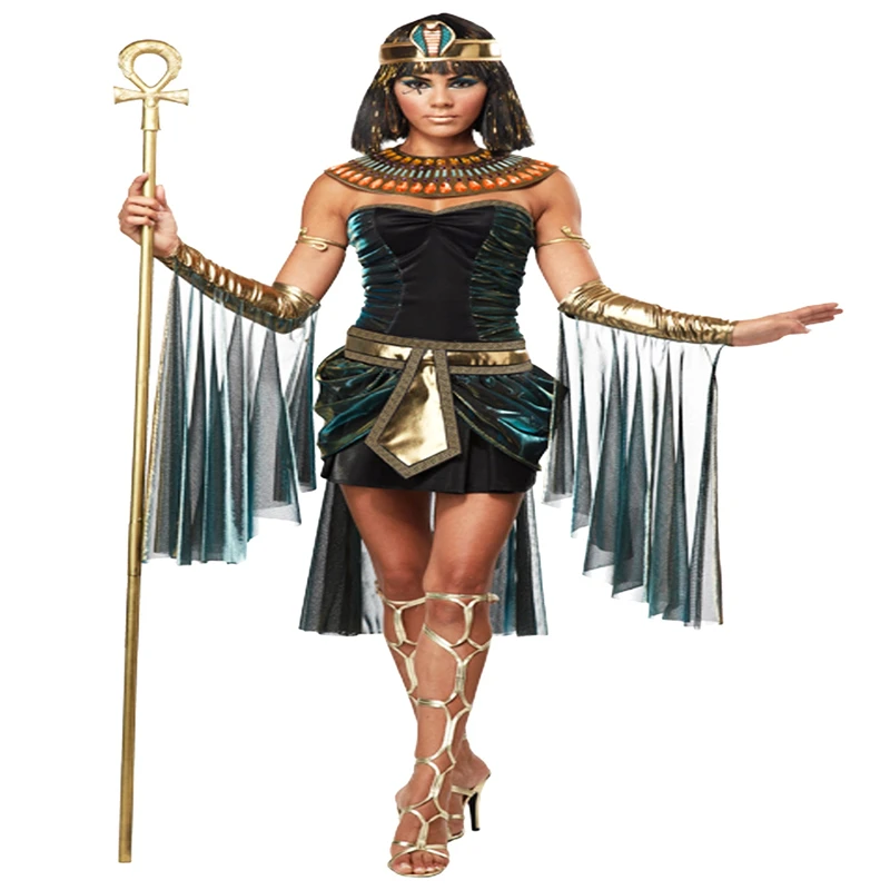 

Sexy Women Cleopatra Costume Halloween Carnival Fantasy Adult Party Cosplay Clothing