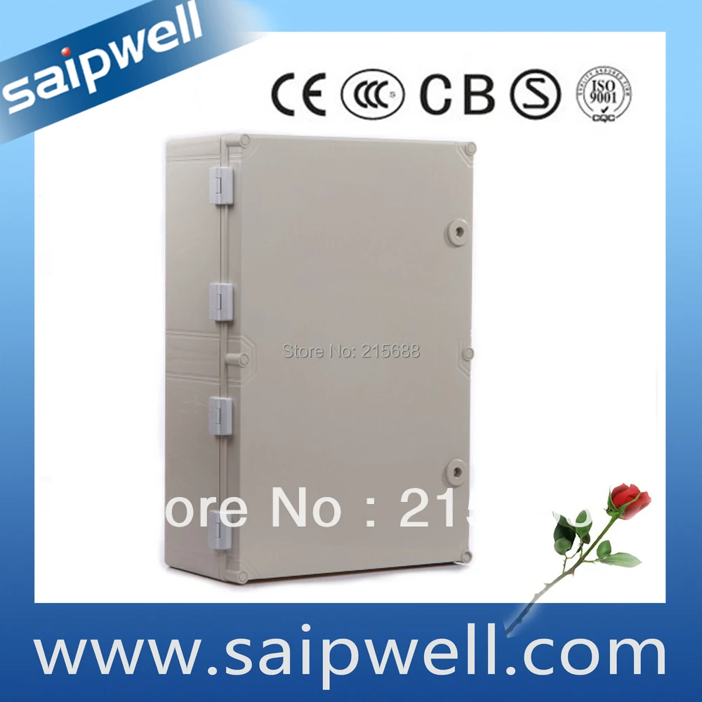 Saipwell IP66 Серый цвет Водонепроницаемый шкаф для электрощитка коробка в Китае(стандарты CE, 600*400*195 мм Тип SP-AG-604019