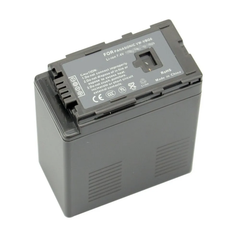 VW-VBG6   Panasonic NV-GS90 GS98 PV-GS90 GS320 GS500 SDR-H48 H50 H68 H80 H90 H258 VDR-D50 D58