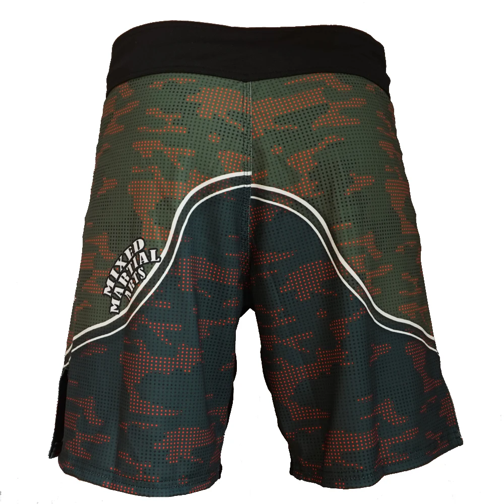 Camo fight mma trunk shorts muay одежда тайская kickboxing мужские спортивные брюки sanda grappling mma|mma