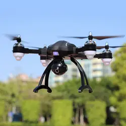 Радиоуправляемый Дрон X34C двойной режим камера HD 5.8g FPV с 720P gps высота один ключ возврат Безголовый режим RC Квадрокоптер Дрон