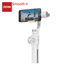 ZHIYUN Smooth 4 шарнирный стабилизатор для камеры GoPro 3-осевой Карманный стабилизатор для смартфона IPhone X samsung Galaxy смартфон Gimbal