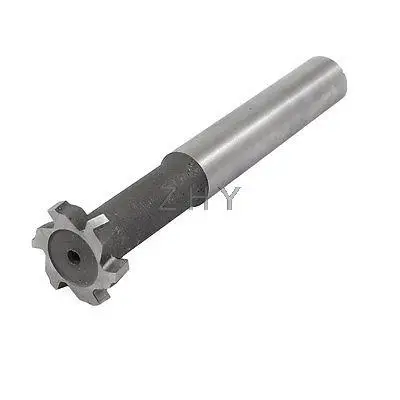 

25/32" x 5/32" 6 Flutes Straight Shank T Slot Cutter Tool