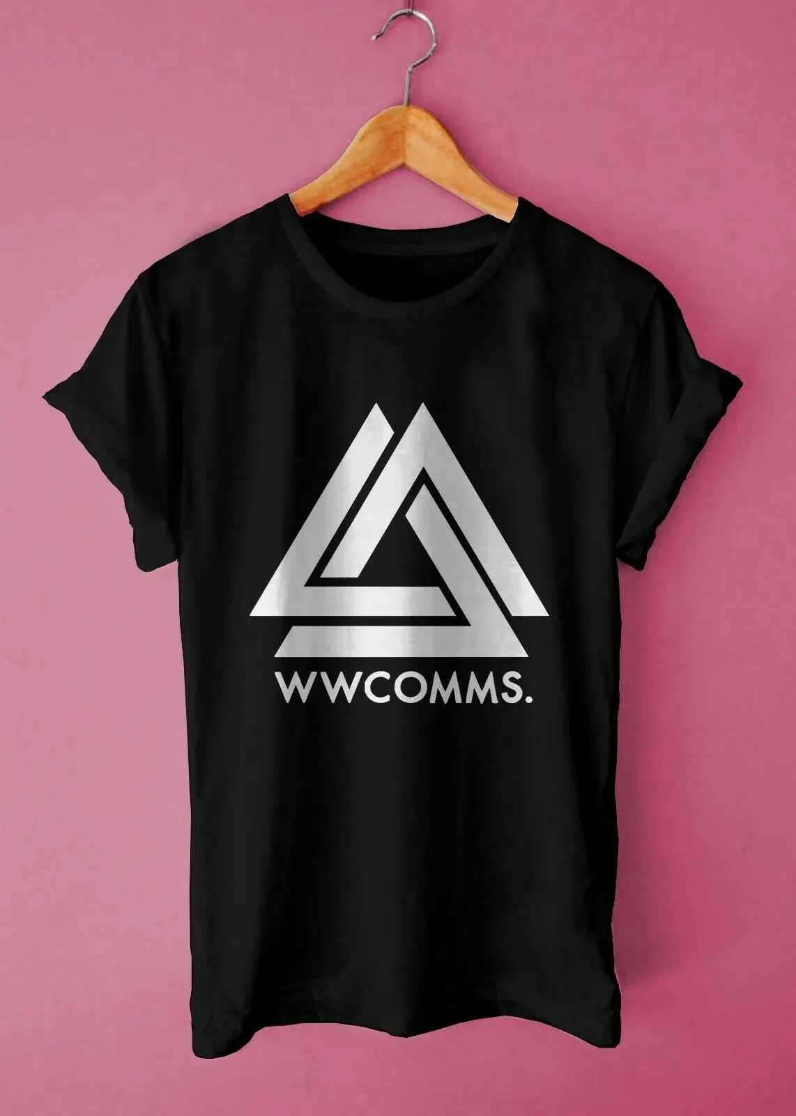 Bastille WWCOMMS альбом логотип музыкальная группа Новый Повседневная Уличная одежда унисекс футболка мода короткий рукав распродажа 100% хлопок