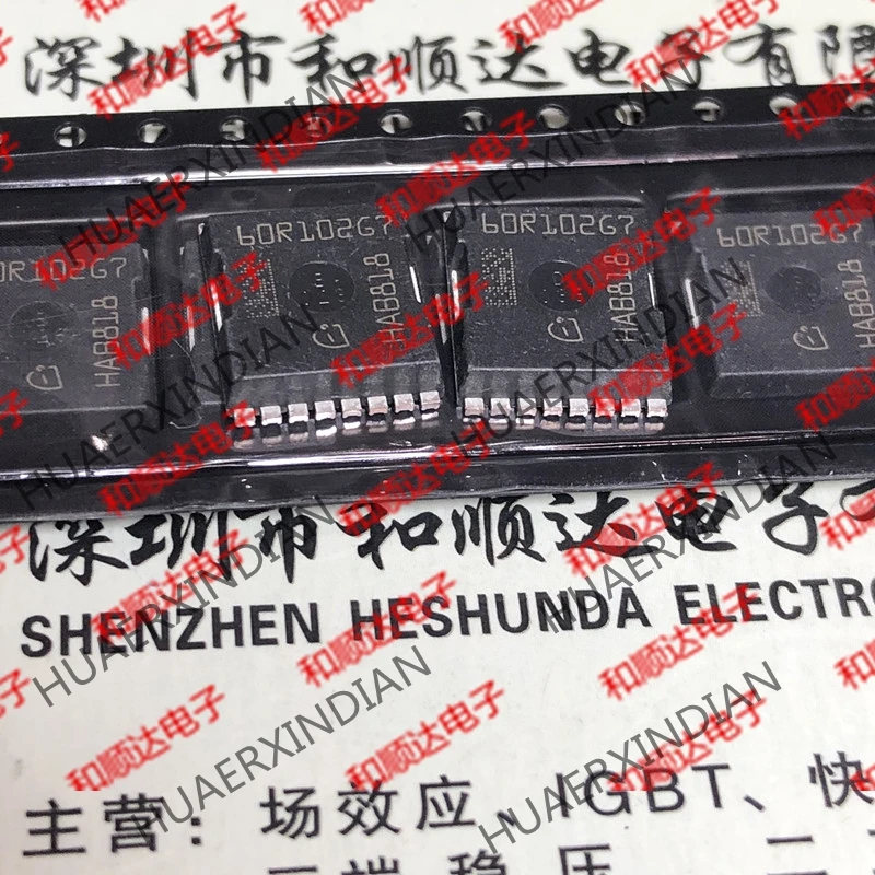 Совершенно аппарат не Привязанный к оператору сотовой связи IPT60R102G7 60R102G7 HSOF-8 650V 66A