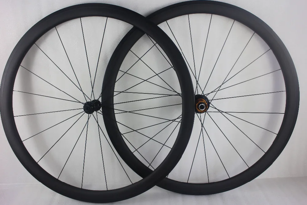 38mm road racing carbon wheelset SUPER LIGHT 1140g 700c tubular aero carbone bike wheels 20/24