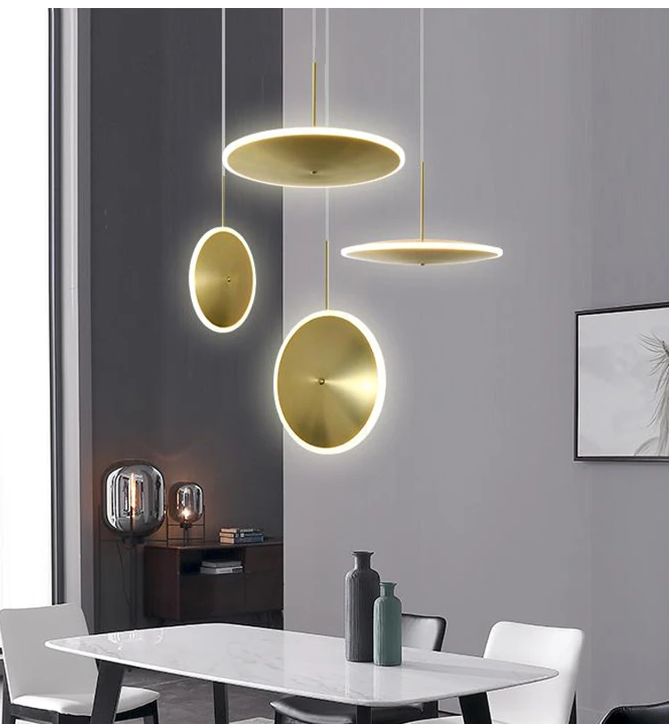 Droplight исследование спальня голова кровати droplight розовое золото НЛО настольная лампа лампы и фонари диска
