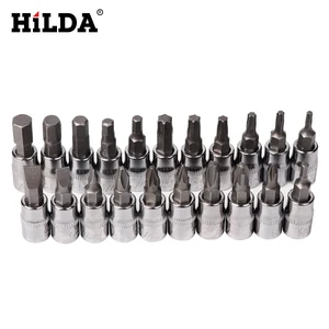 Image 5 - HILDA 53 pcs Car Repair Tool Sets Combination Tool Wrench Set Batch Head Ratchet Pawl Socket Spanner Screwdriver socket set