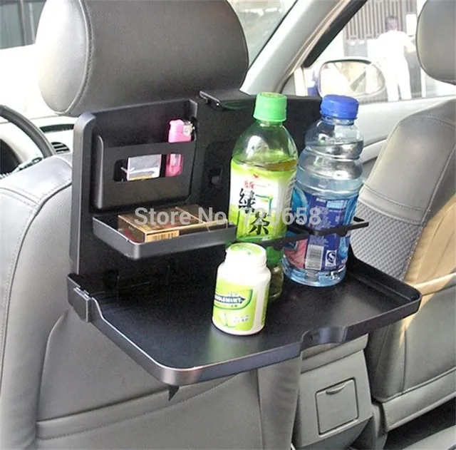 Portable Car Seat Tray mount meal Desk Stand Drink Cup Holder Multi