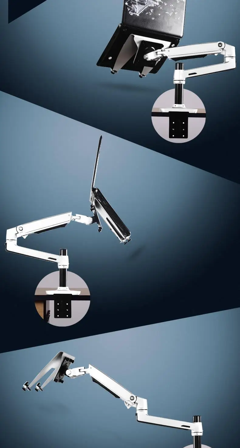 8013T Aluminum Alloy Desktop Mount Ultra-long Arm