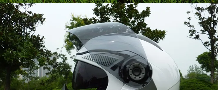 JIEKAI JK105 открытый шлем козырек мотоциклетная линза шлема очки есть серебро, прозрачный, черный серый цвета свободный размер