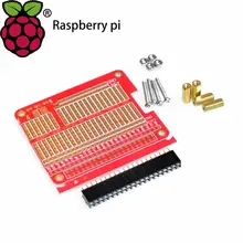 5 шт./лот DIY Proto защита для головного убора для Raspberry Pi 3 и Raspberry Pi 2 Модель B/B+/A+(красный