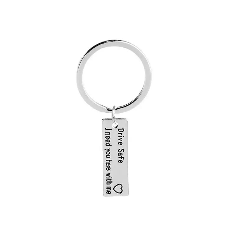 

Drive Safe i Need You Here With Me Safe Driving Necklace Keychain With High Quality Car Styling