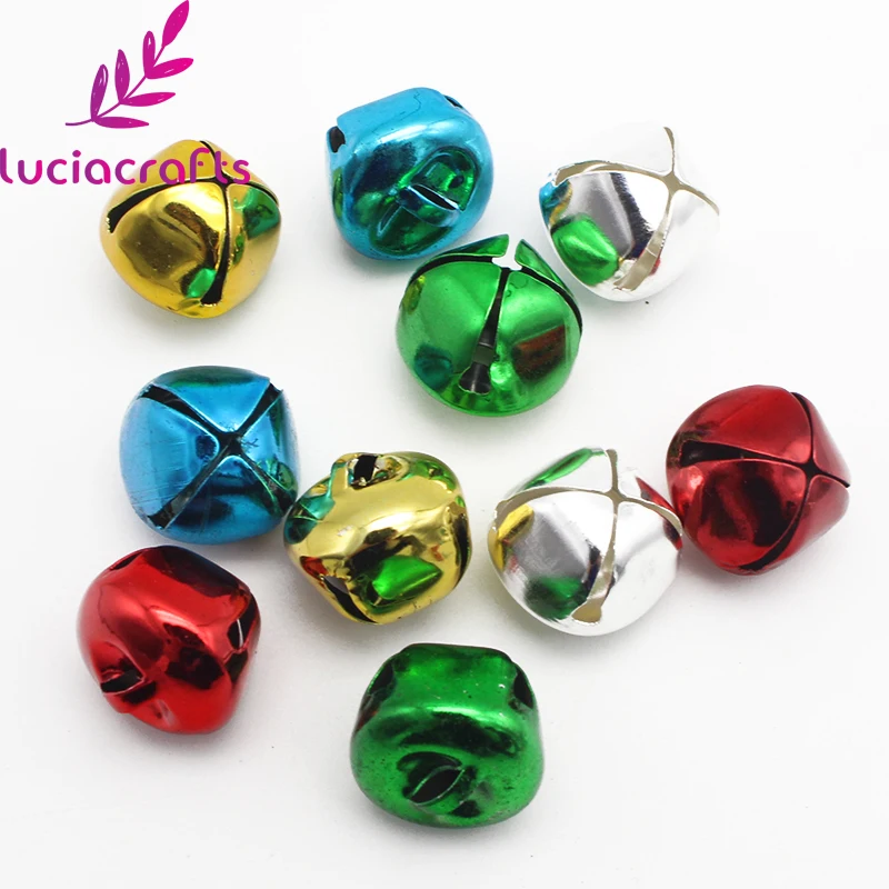 

Lucia crafts 12pcs 20mm Jingle Bells Pendants Hanging Christmas Tree Party DIY Crafts Decorative Accessories H0106