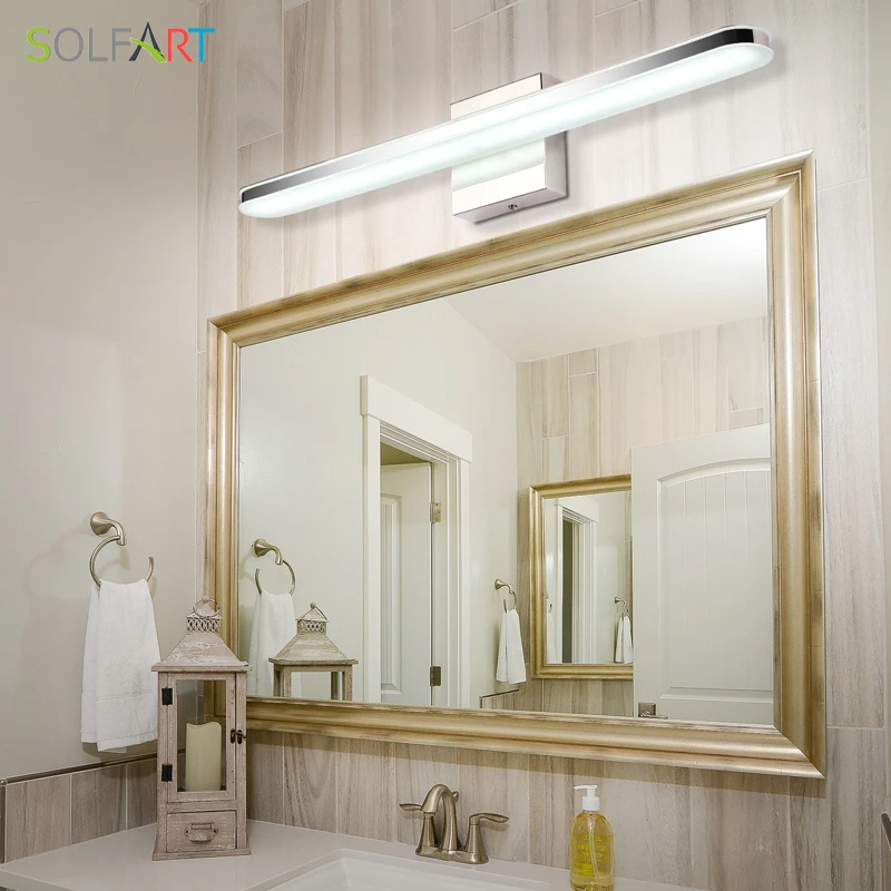 SOLFART الشمعدان الجدار مصباح الحمام ضوء الحديث luminaria لغرفة النوم مرآة حمام مصباح جدارية الغرور ضوء علوي الجدار مصباح 6180 SOLFART الشمعدان الجدار مصباح الحمام ضوء الحديث luminaria لغرفة النوم مرآة حمام مصباح جدارية الغرور ضوء علوي الجدار مصباح 6180