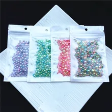 Mix 3/4/5/6/8mm 200pcs No Hole Pearl Beads Colorful Pearls Round Acrylic Imitation Pearl Beads Diy for Jewelry Making/Nail Art no 200pcs diy rb 1
