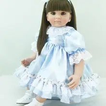 Новинка 55 см виниловые куклы для новорожденных Силиконовые модель куклы для малышей brinquedos Рождество год бутик подарки игровой дом кукла