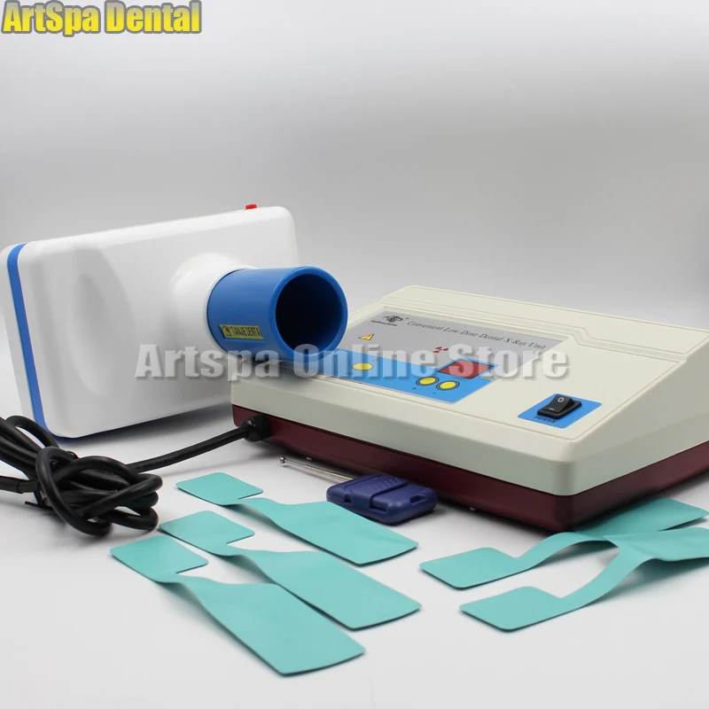  60W Digital Dental Portable Mobile X-Ray Image Unit Machine System Equipment