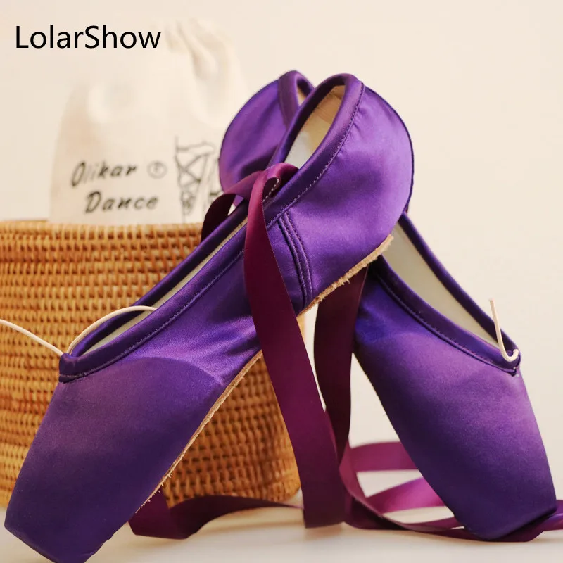  Ballet Shoes Women Ballerina Dance Shoes Professional Ballet Dance Pointe Shoes 9 Colors