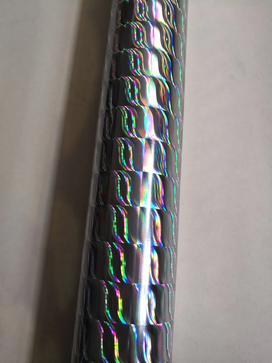 holographic-foil-silver-color-surge-pattern-b11-hot-press-on-paper-or-plastic-stamping-foil