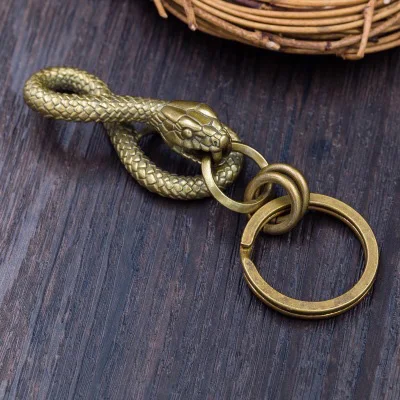 Porte Clef, брелок для мужчин, ювелирные изделия, chaviro, Ретро стиль, змея, Llaveros, Sleutelhanger, Llaveros, шарм, подарок на день рождения, брелок, аксессуары - Цвет: keychain