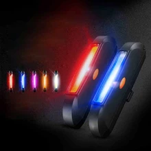 5 Modes 100 LM COB LED Mountain Bike Tail Light Taillight MTB Safety Warning Bicycle Rear Light Bicycle Lamp