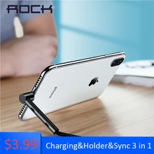 Осветительный кабель для iPhone Xs Max 7 Plus 2A кабель для быстрой зарядки для iPhone 6 USB кронштейн держатель стойки для iPhone 6S шнур для зарядки