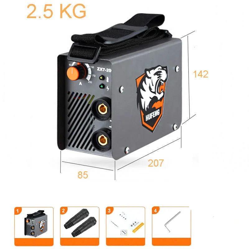 ZX7 200 10 200A 4000 Вт мини MMA Электрический сварочный аппарат 220 В а инвертор дуговой