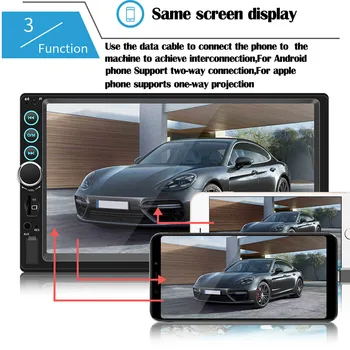 

2019 New X6 7in 2Din Car MP5 Player HD Stereo 12V FM Radio Screen MP3 AUX USB2.0 Handfree Car Cemera Drop Shipping