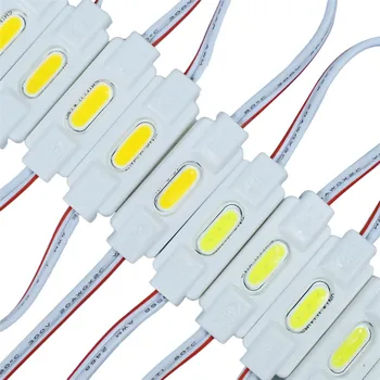 

10pcs/Lot 1W High Power COB LED Module Injection Molding Cold White Warm White Used For Advertising lamp DIY bar light DC12V
