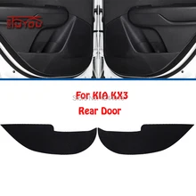 Для KIA KX3 Автомобильная Внутренняя крышка двери Защита от царапин декоративные подушечки автомобиля стикер 4 шт