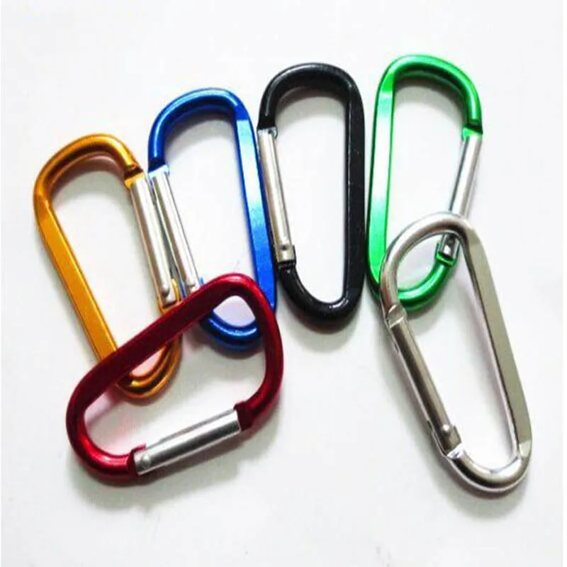 

Hot Sale Carabine 1pcs/lot Travel Kit Camping Equipment Alloy Aluminum Survival Gear Mountaineering Hook Mosqueton Carabiner