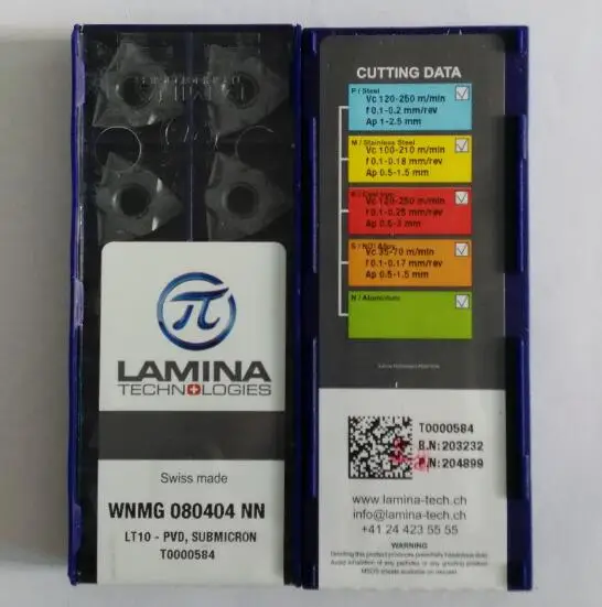 

WNMG 080408 NN LT10 Original CNC blade carbide insert lathe tool 10pcs/lot FREE SHIPPING