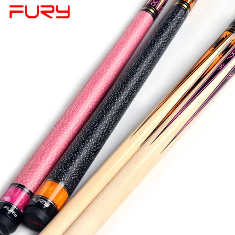 Набор чехлов для снукера FURY Maple Shaft 3/4 9 8 мм 11 5 розовый черный цвет|Кии и бильярда| |