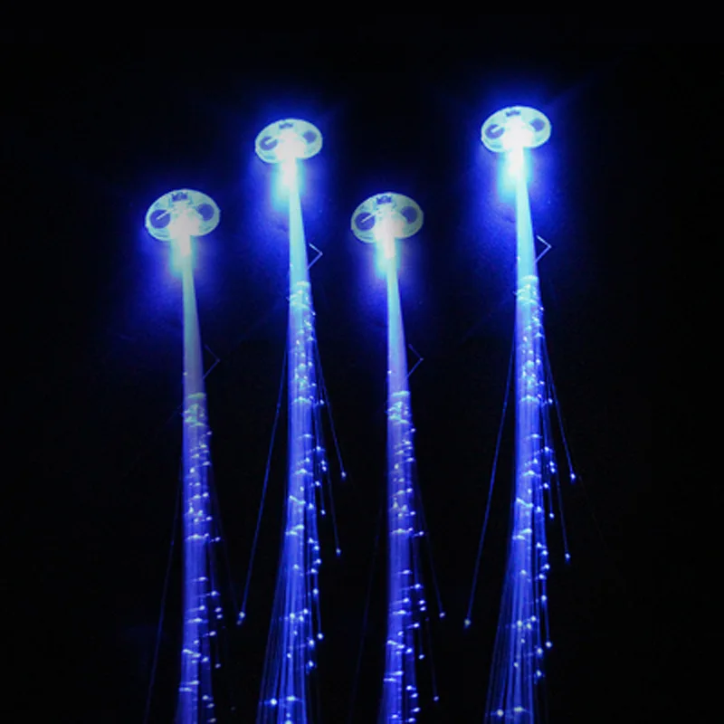 5pcs LED Wigs Glow In Dark Flash Ligth Hair Braid Clip Hairpin Kids Holiday Birthday Party Toy Gift Funny Luminous Ring Kids Toy